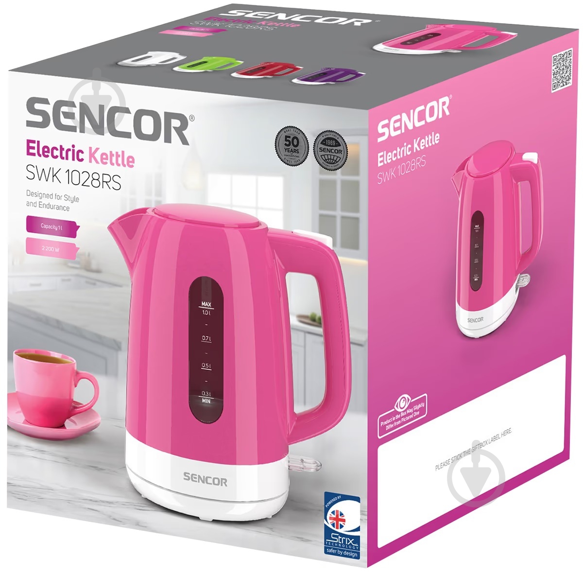 Электрочайник Sencor SWK 1028RS - фото 9 Электрочайник Sencor SWK 1028RS - фото 9