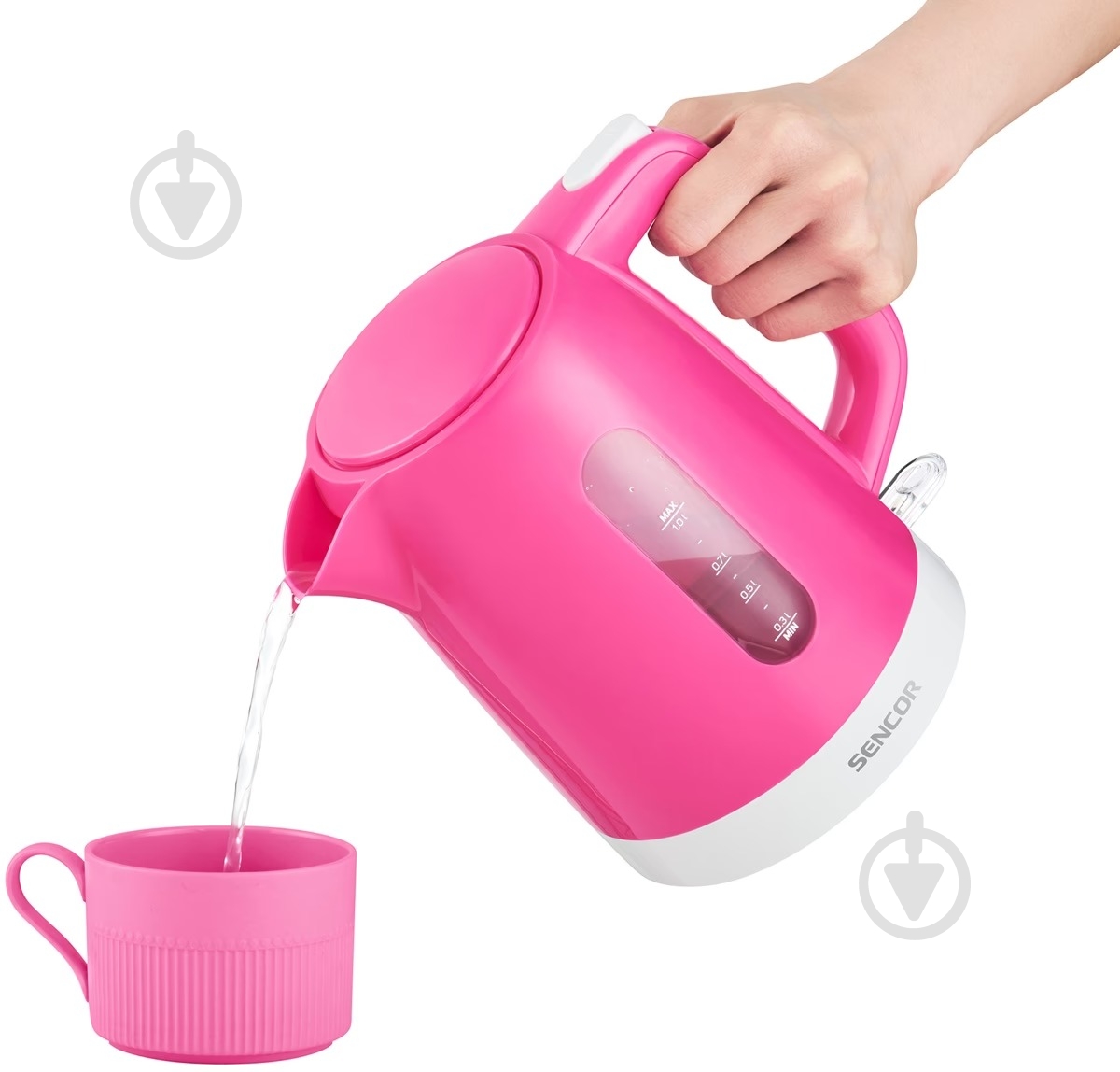 Электрочайник Sencor SWK 1028RS - фото 5 Электрочайник Sencor SWK 1028RS - фото 5