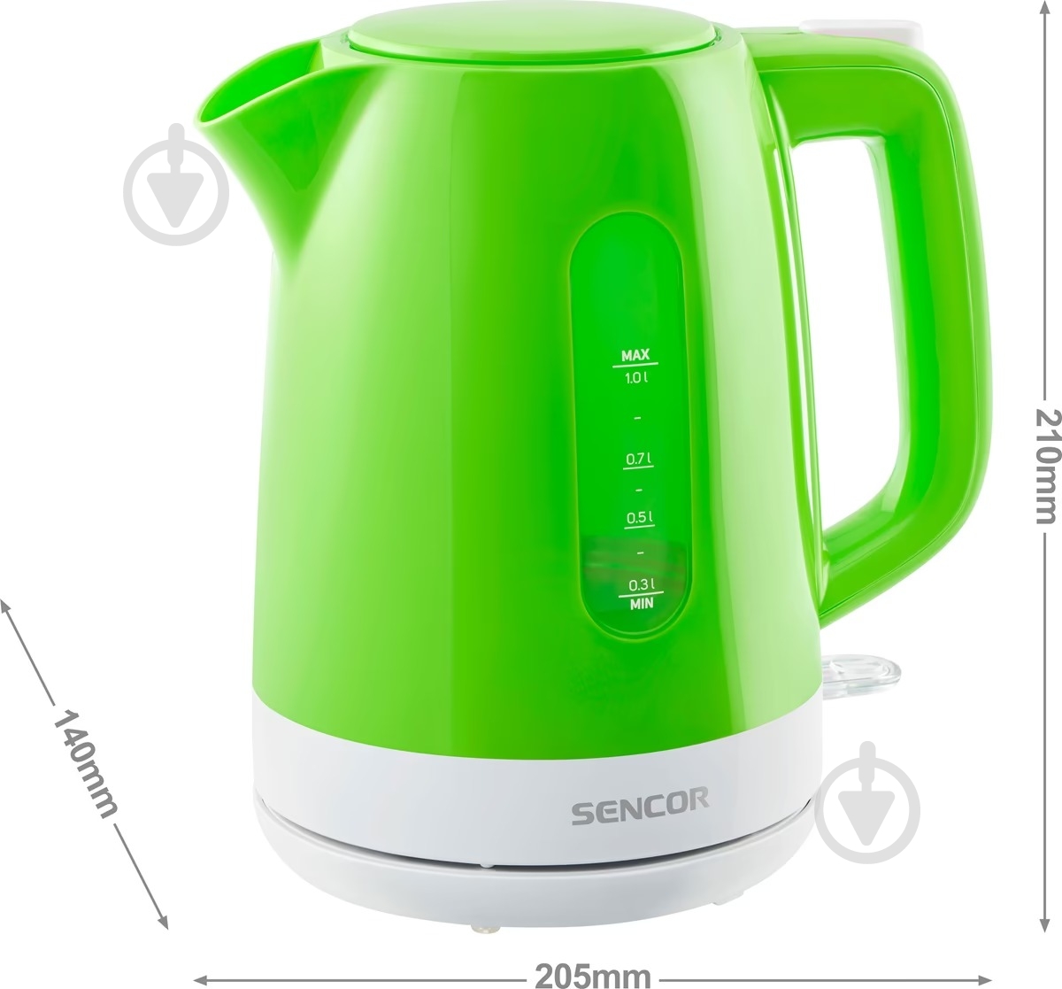 Електрочайник Sencor SWK 1021GR - фото 9