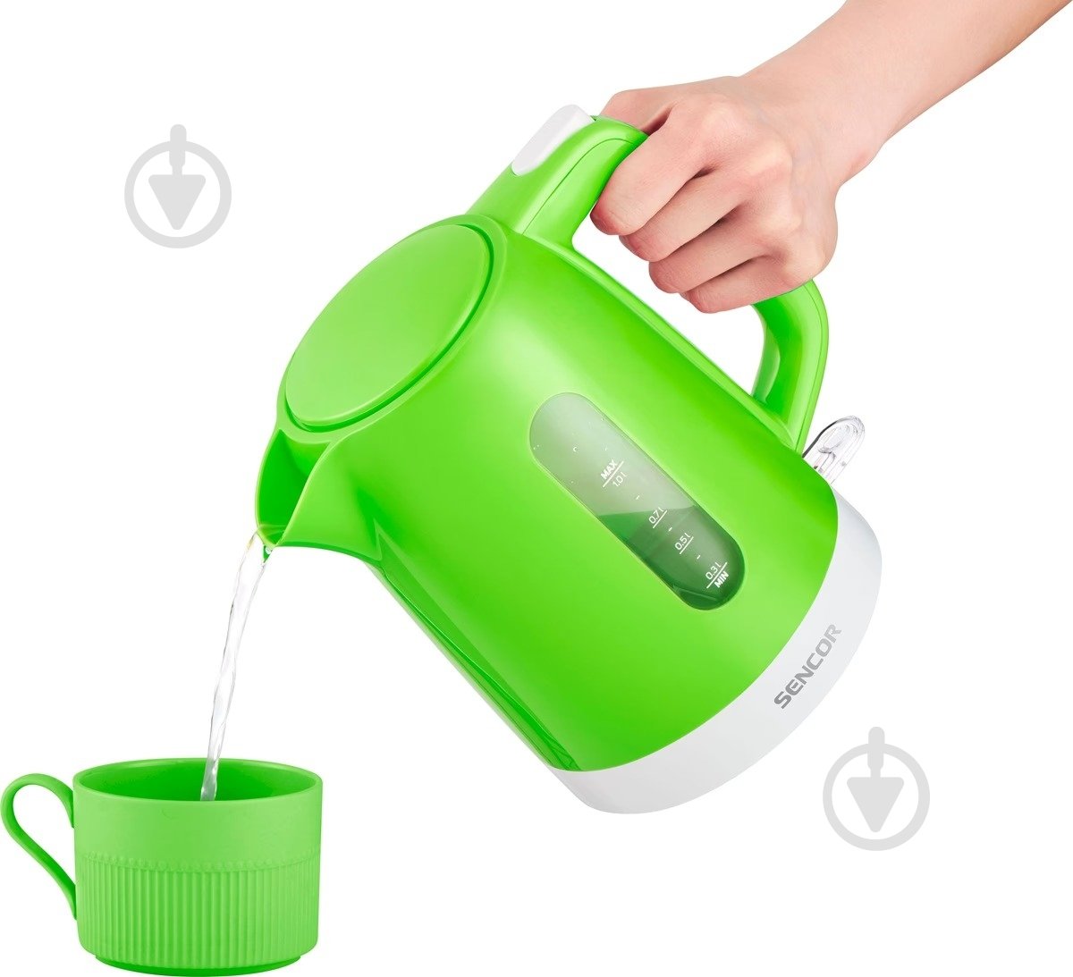 Електрочайник Sencor SWK 1021GR - фото 3