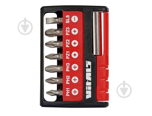 Набор бит Vitals 7 шт. 187861 - фото 2