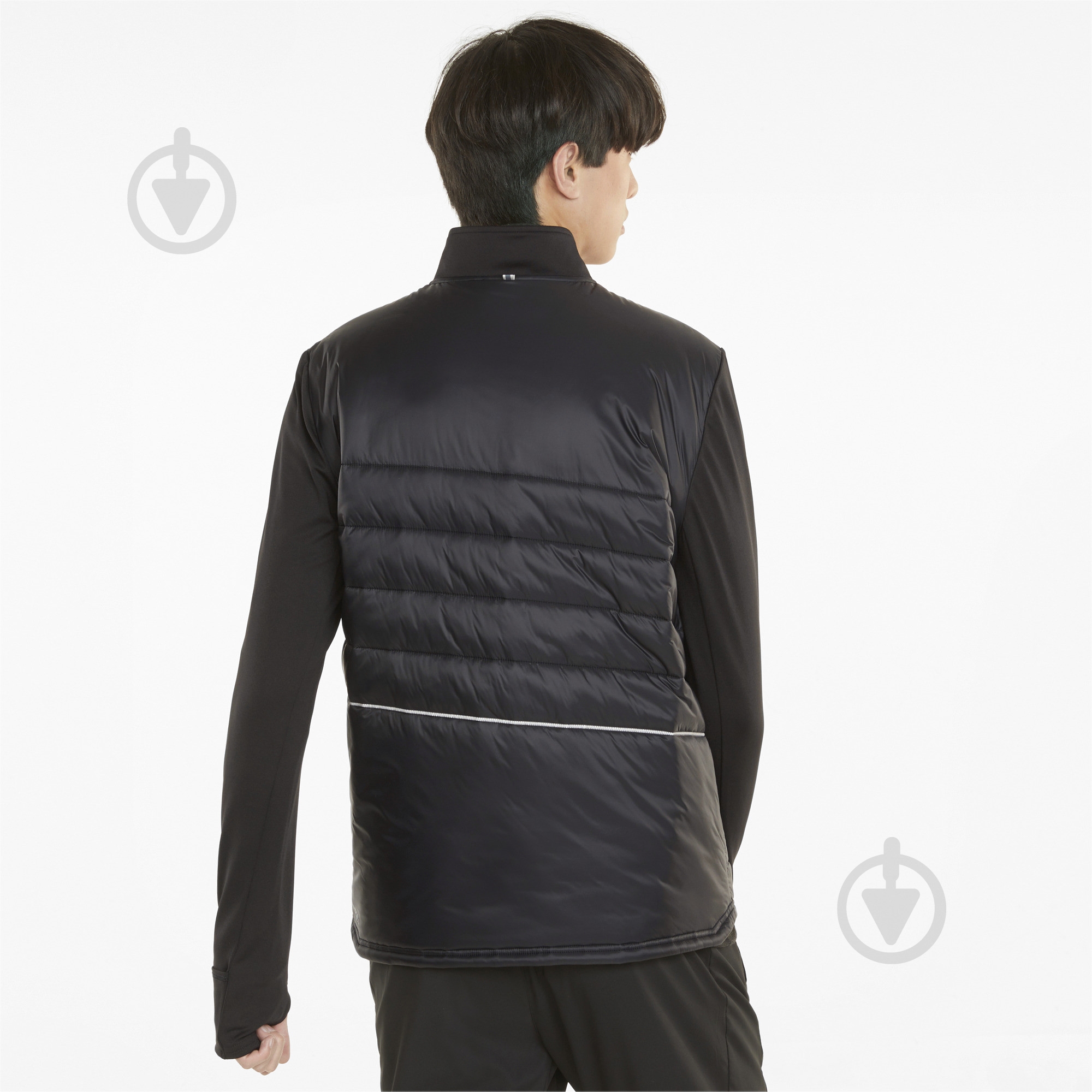 Джемпер Puma RUN ELEVATED PADDED JACKET 52086601 р. S черный - фото 4