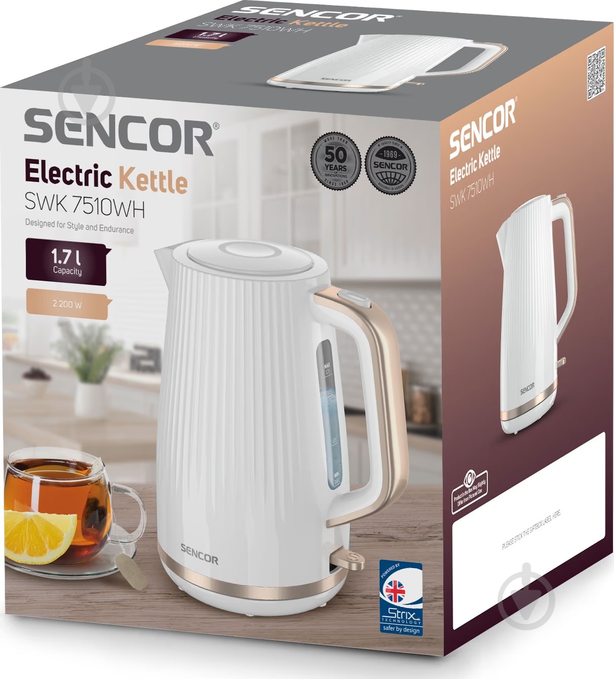 Электрочайник Sencor SWK 7510WH - фото 3 Электрочайник Sencor SWK 7510WH - фото 3