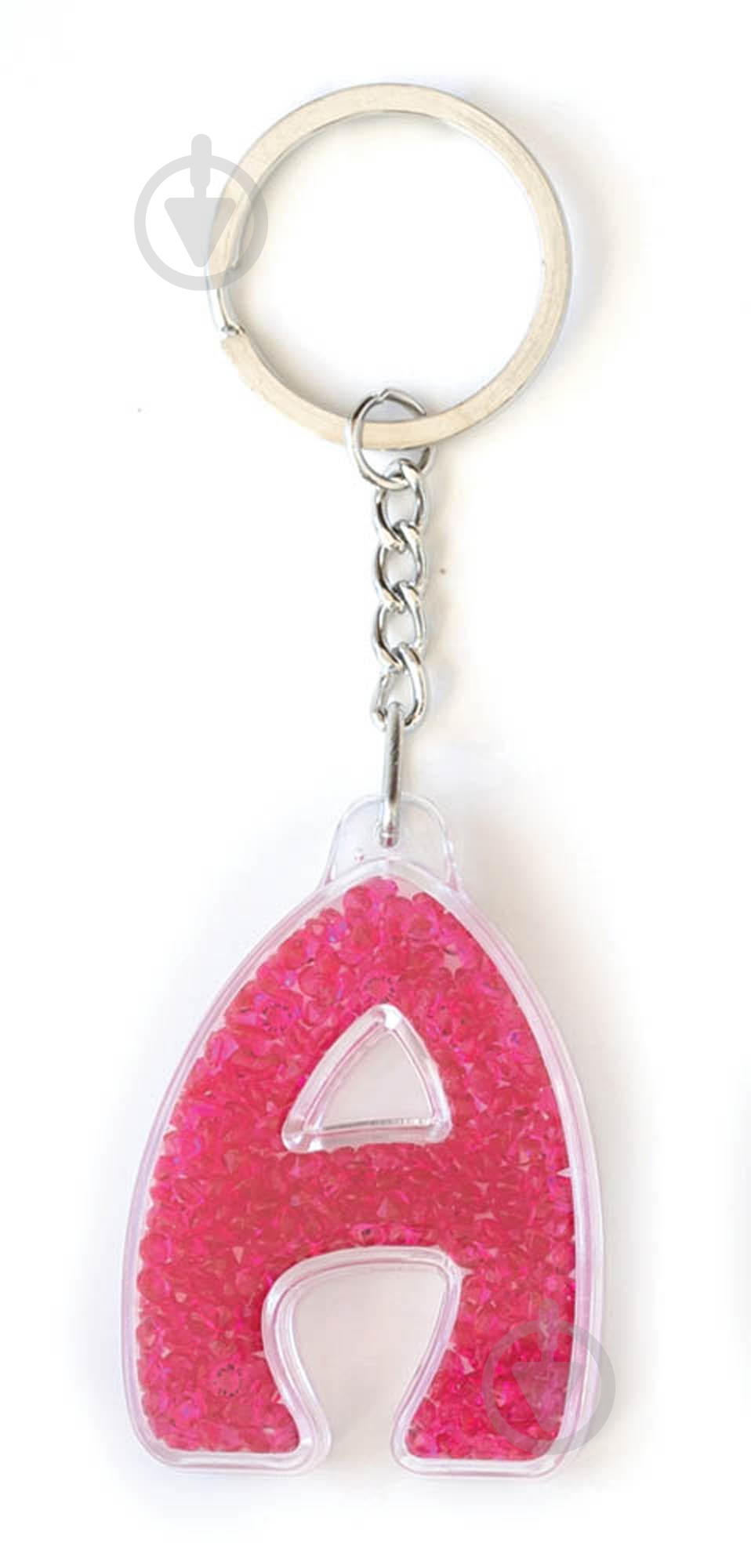 Брелок буква А красная 554245 красный - фото 1