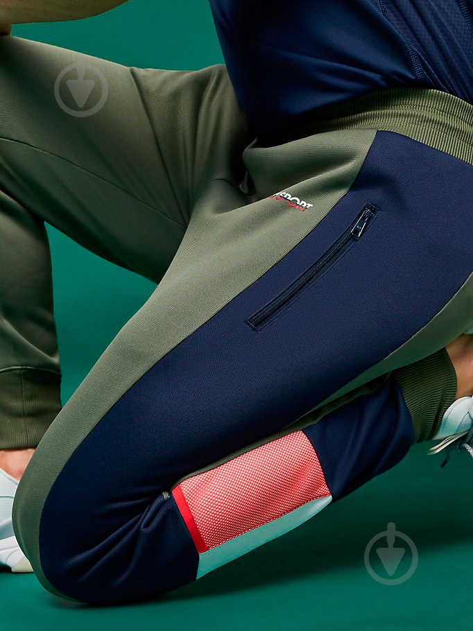 Брюки Tommy Hilfiger BLOCKED FLEECE PANT CUFFED S20S200211302 р. L оливковый - фото 15