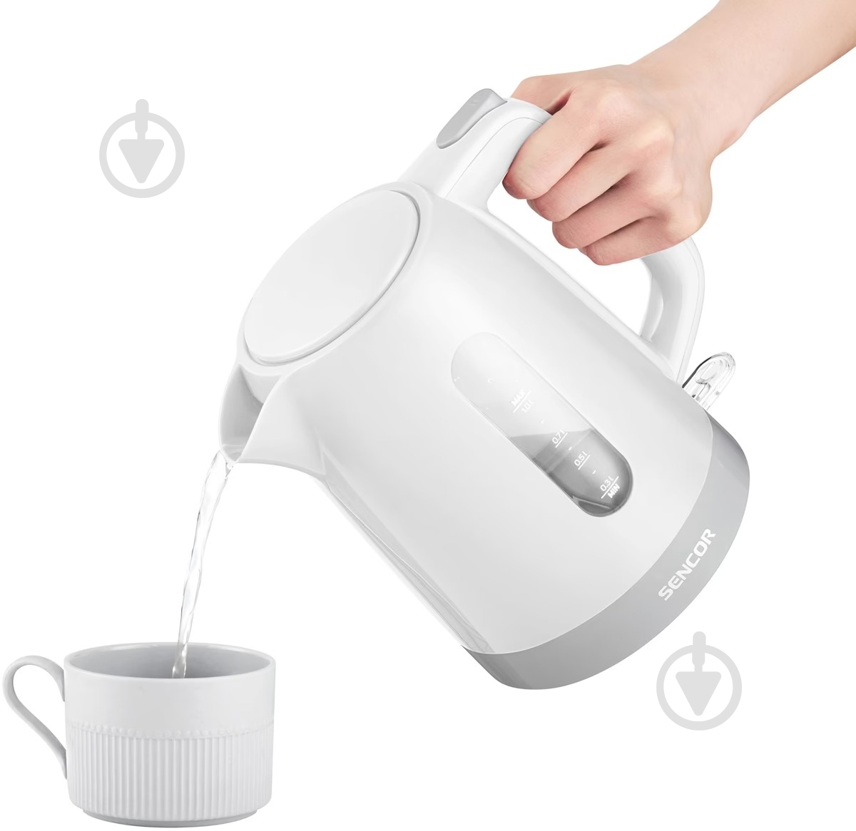Электрочайник Sencor SWK 1020WH - фото 2