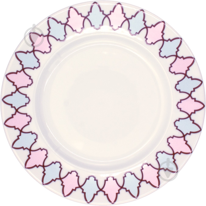 Тарелка обеденная DPL Blue Pink 101004170 - фото 1 Тарелка обеденная DPL Blue Pink 101004170 - фото 1