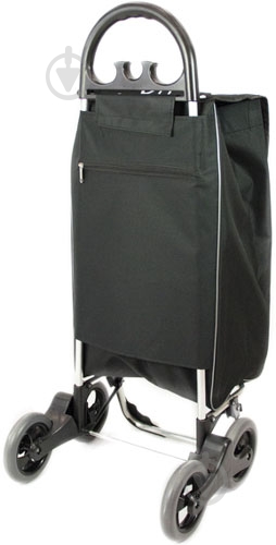 Сумка-тележка Aurora Avanti 4 Basic 50 Black/Grey Flower - фото 2