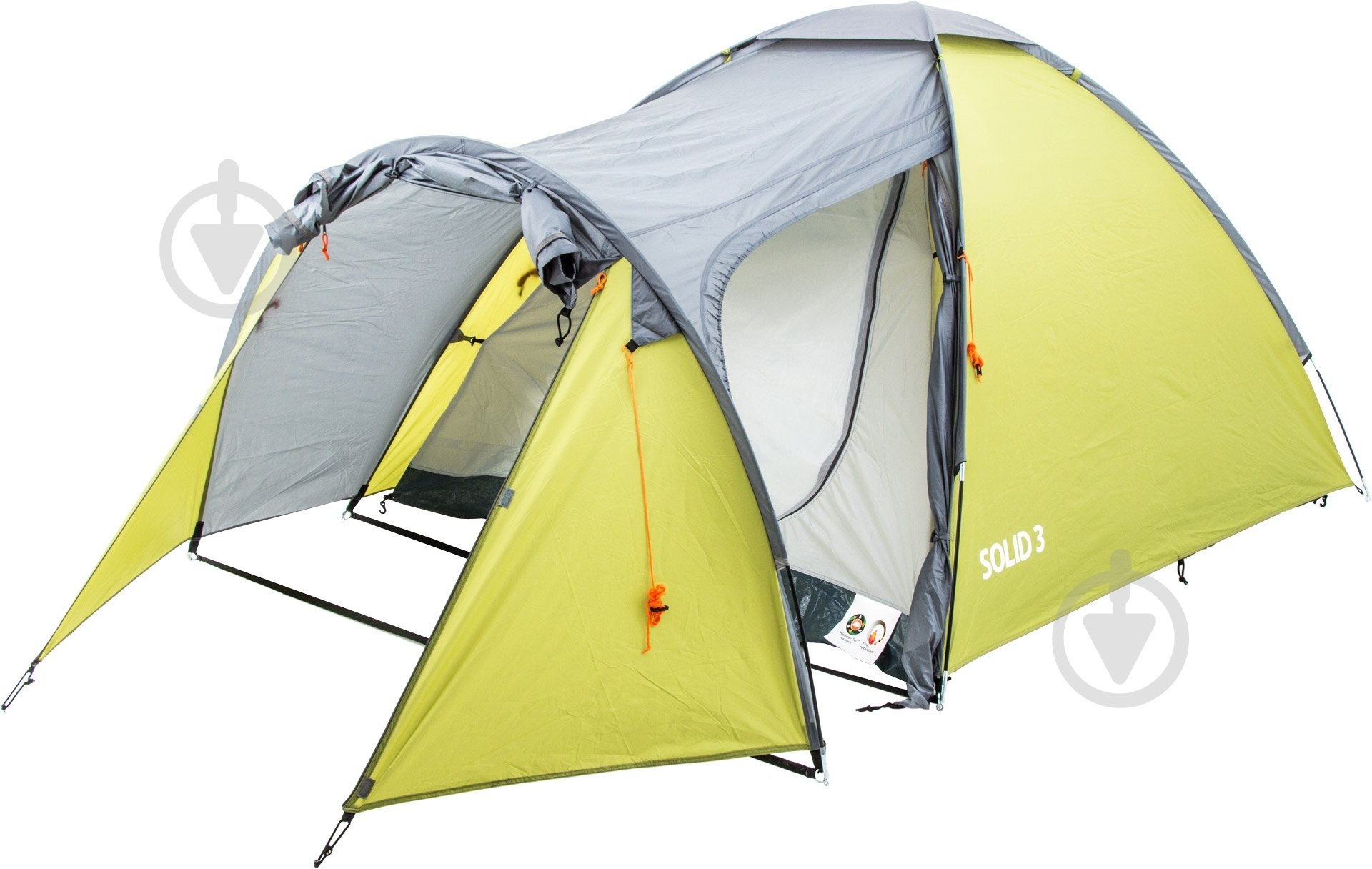Палатка туристическая Кемпинг Solid 3 - - фото 1