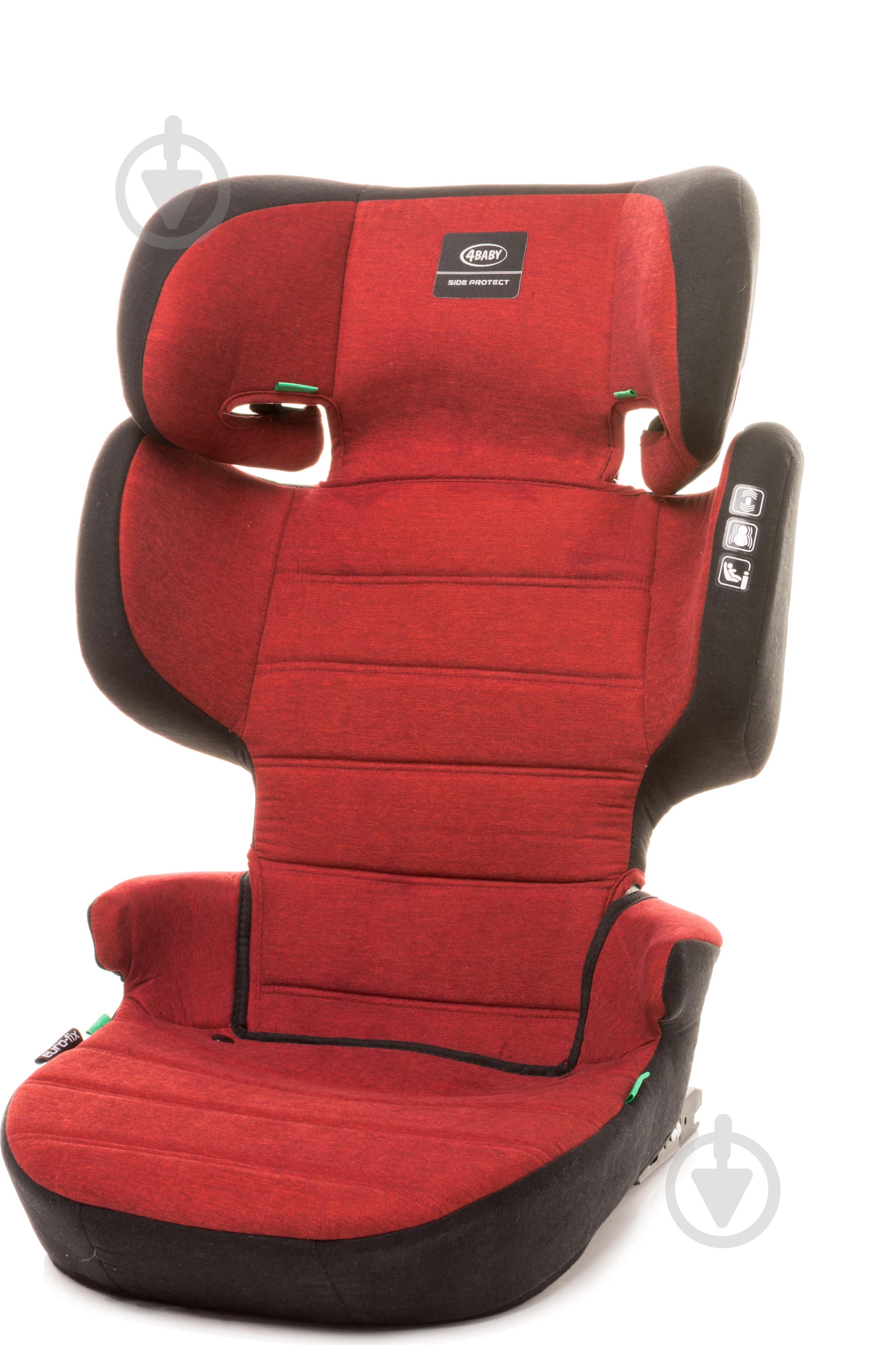 Автокрісло 4Baby Euro-Fix 15-36 кг red червоний 4EF04 - фото 1