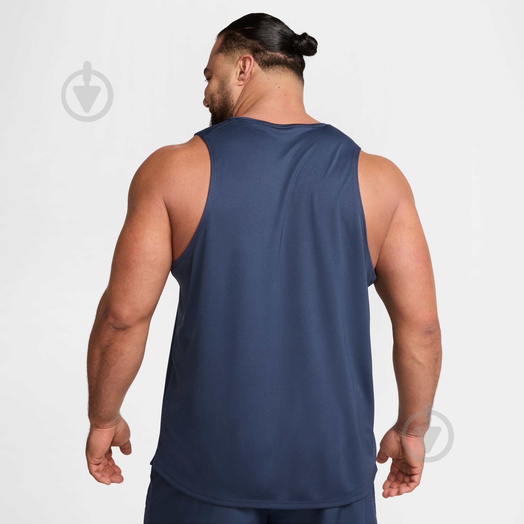 Майка Nike M NK DF MILER TANK DV9321-437 р.XL голубой - фото 7
