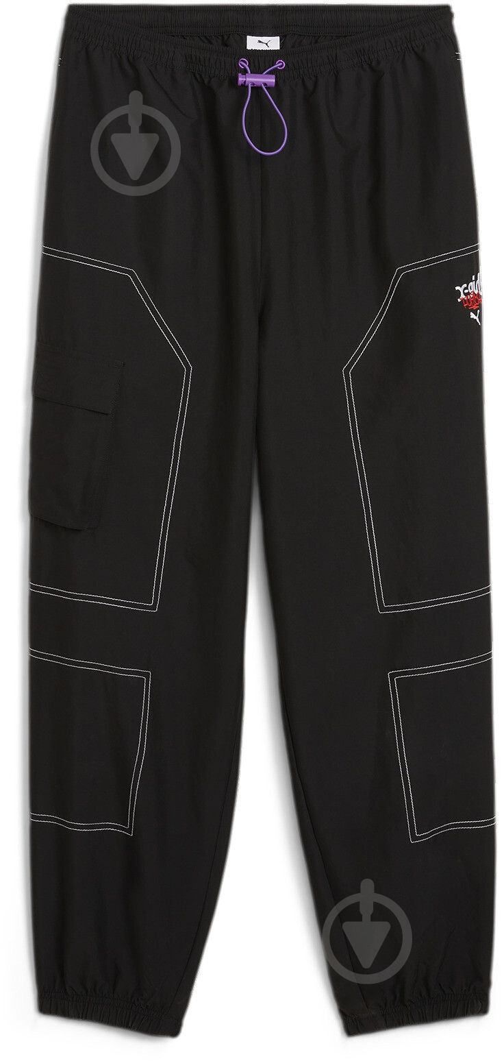 Брюки Puma X X-GIRL CARGO PANTS WV 62471901 р. M черный - фото 1