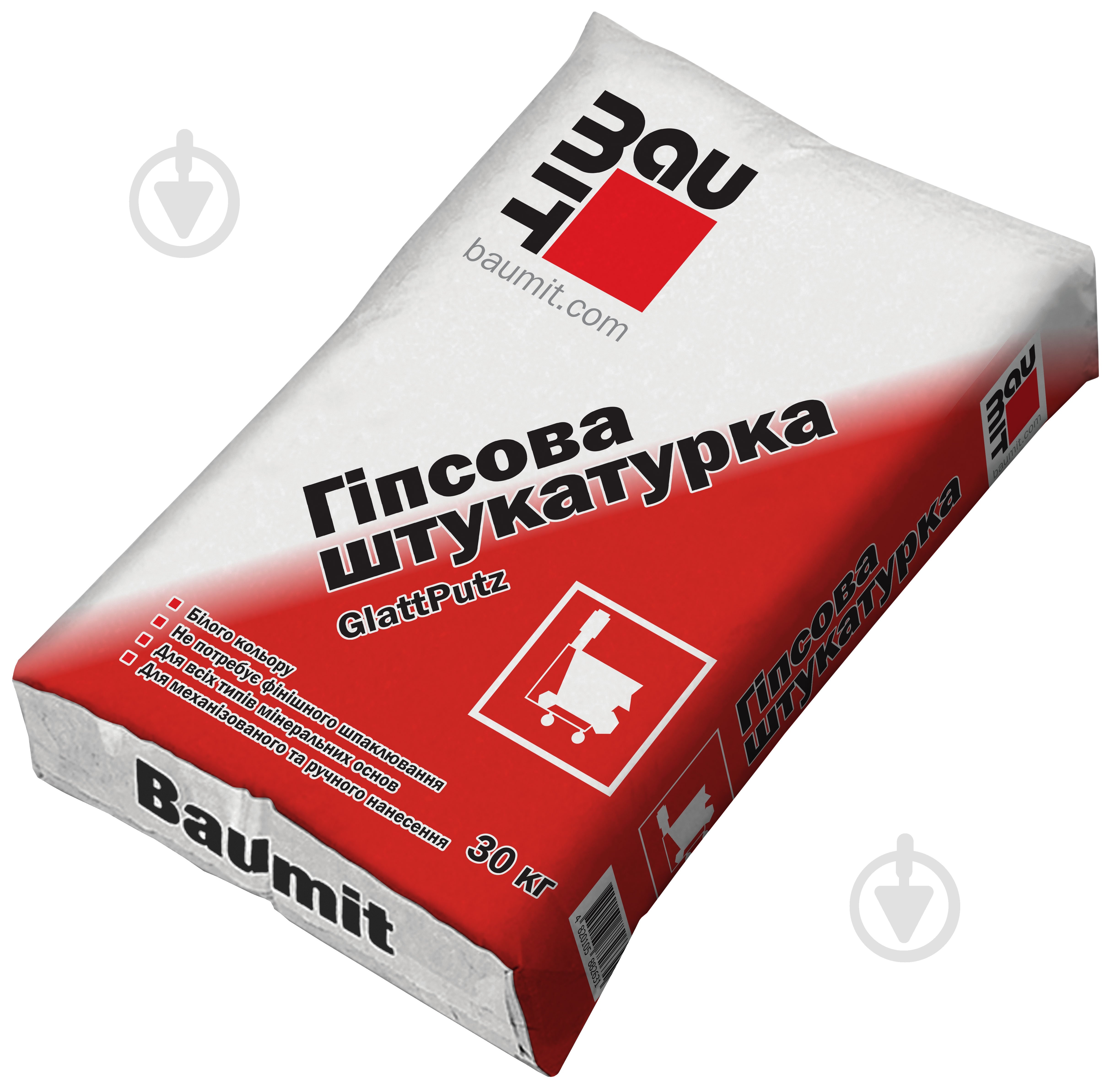 Штукатурка Baumit машинная и ручная Гипсовая (GlattPutz) 25 кг - фото 1