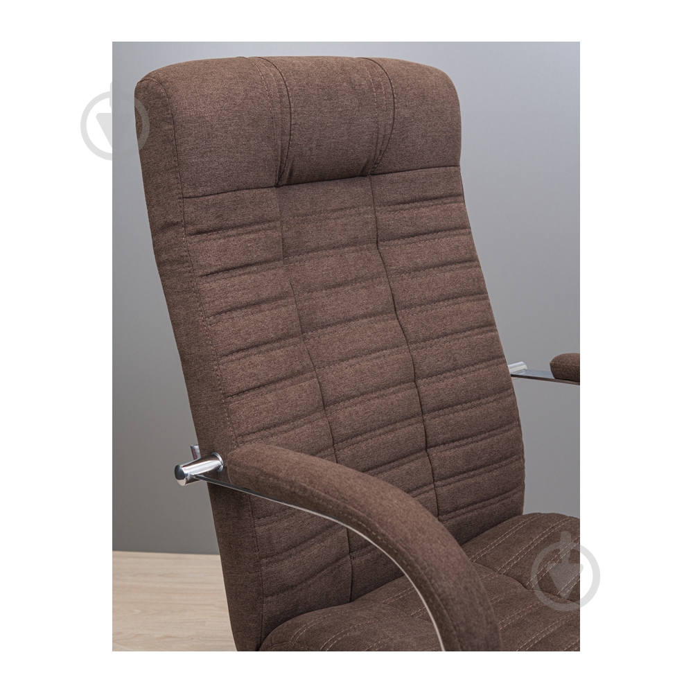 Крісло Річмен Груп Атлант Хром П1 М-2 Місті Шоколад шоколадний - фото 6 Крісло Річмен Груп Атлант Хром П1 М-2 Місті Шоколад шоколадний - фото 6