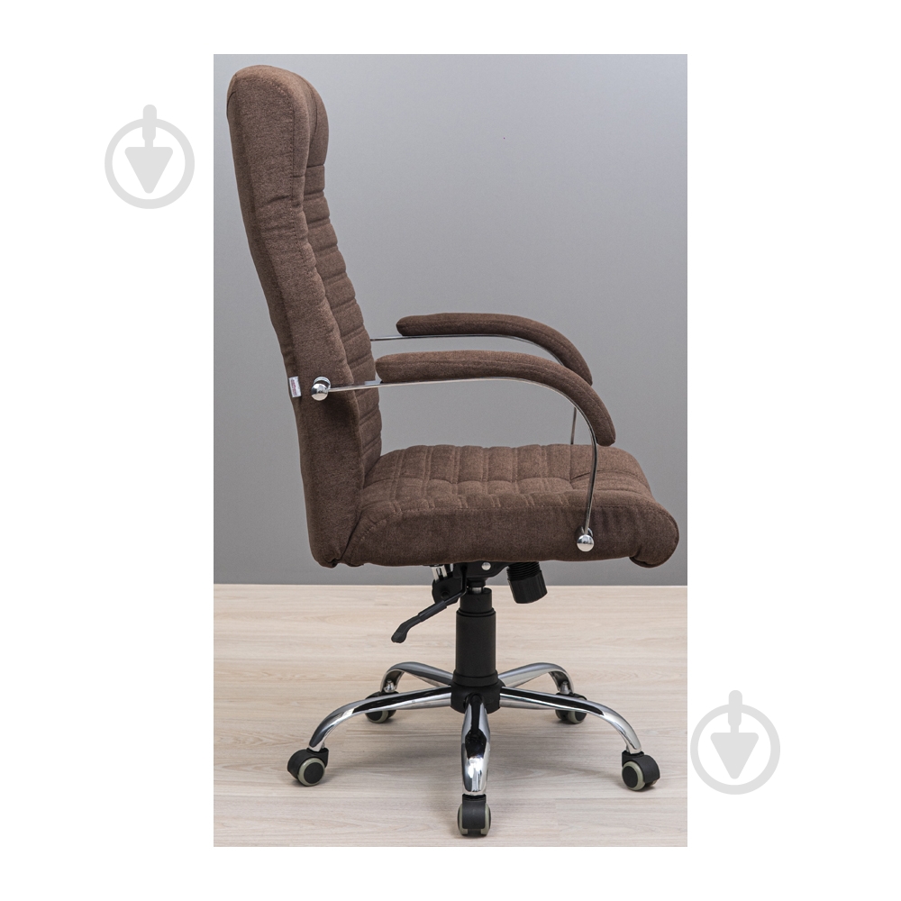 Крісло Річмен Груп Атлант Хром П1 М-2 Місті Шоколад шоколадний - фото 3 Крісло Річмен Груп Атлант Хром П1 М-2 Місті Шоколад шоколадний - фото 3