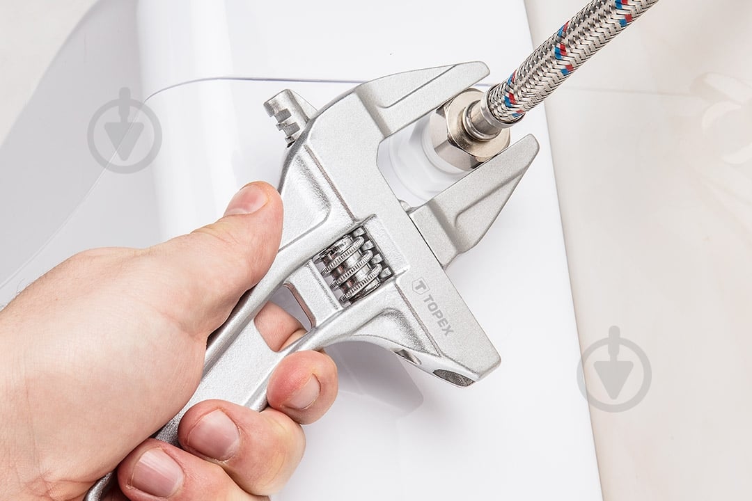 Ключ разводной укророченный 0-70 мм Topex 35D700 - фото 9