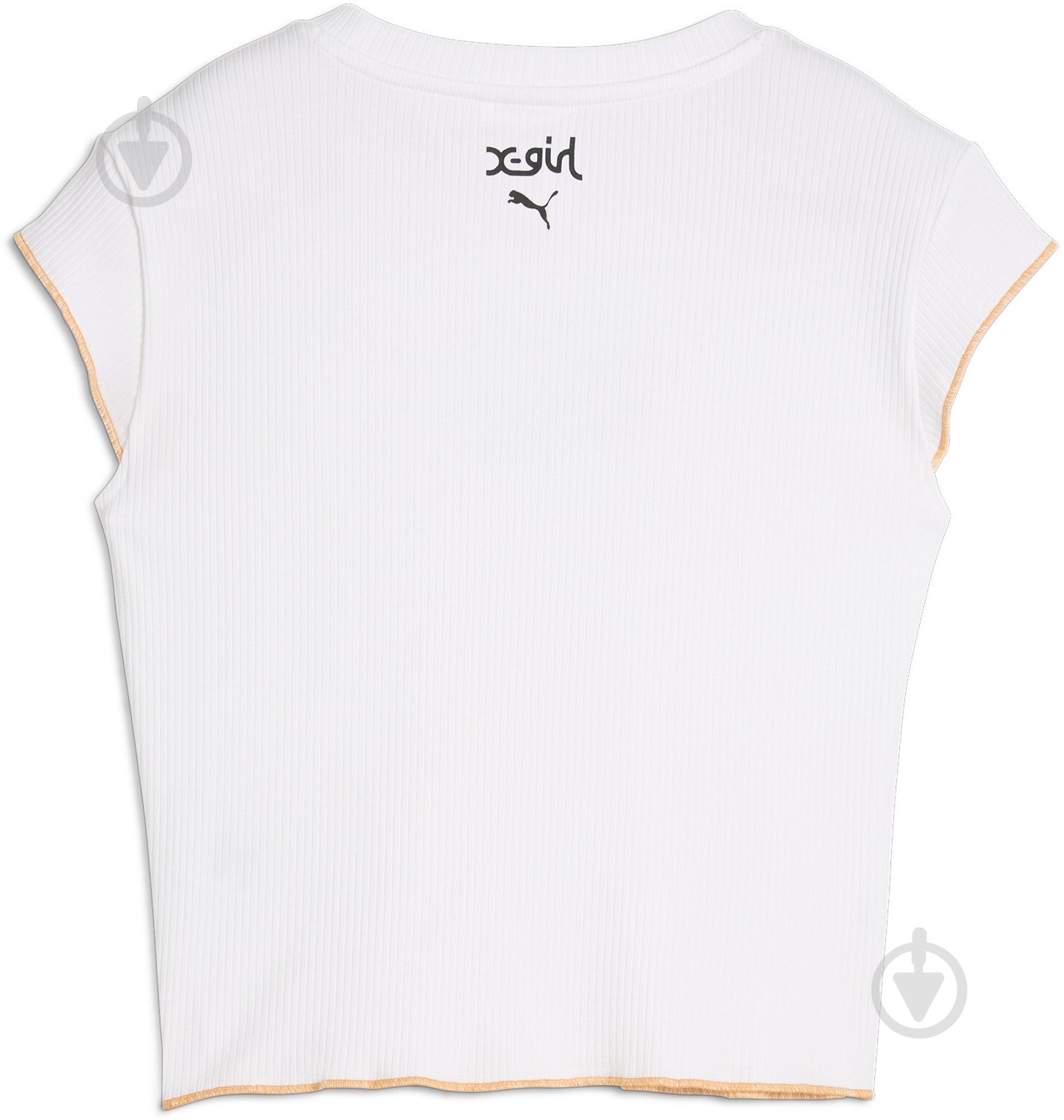 Футболка Puma X X-GIRL RIBBED SLIM TEE 62470502 р.L белый - фото 2