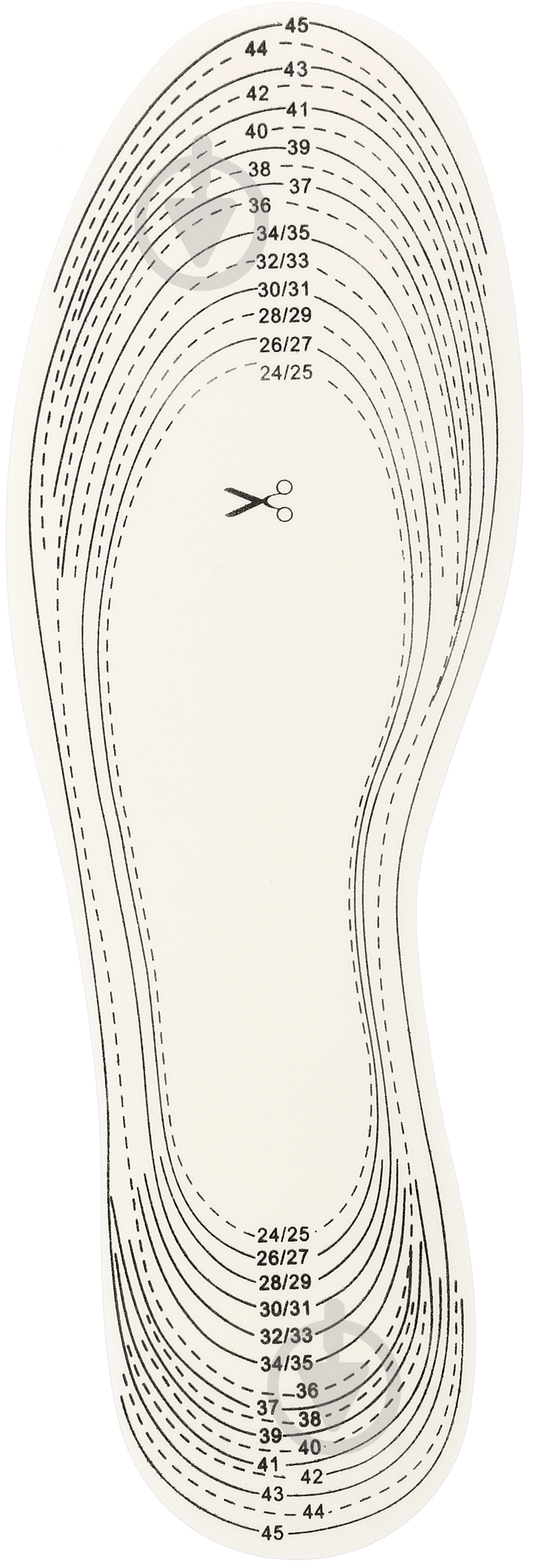 Устілки фетрові універсальні р.37-46 білий - фото 3
