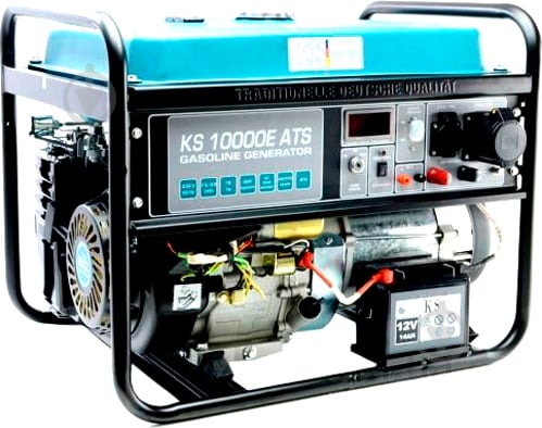 Генератор бензиновий Konner&Sohnen 7,5 кВт / 8 кВт 230 В KS 10000E ATS - фото 3