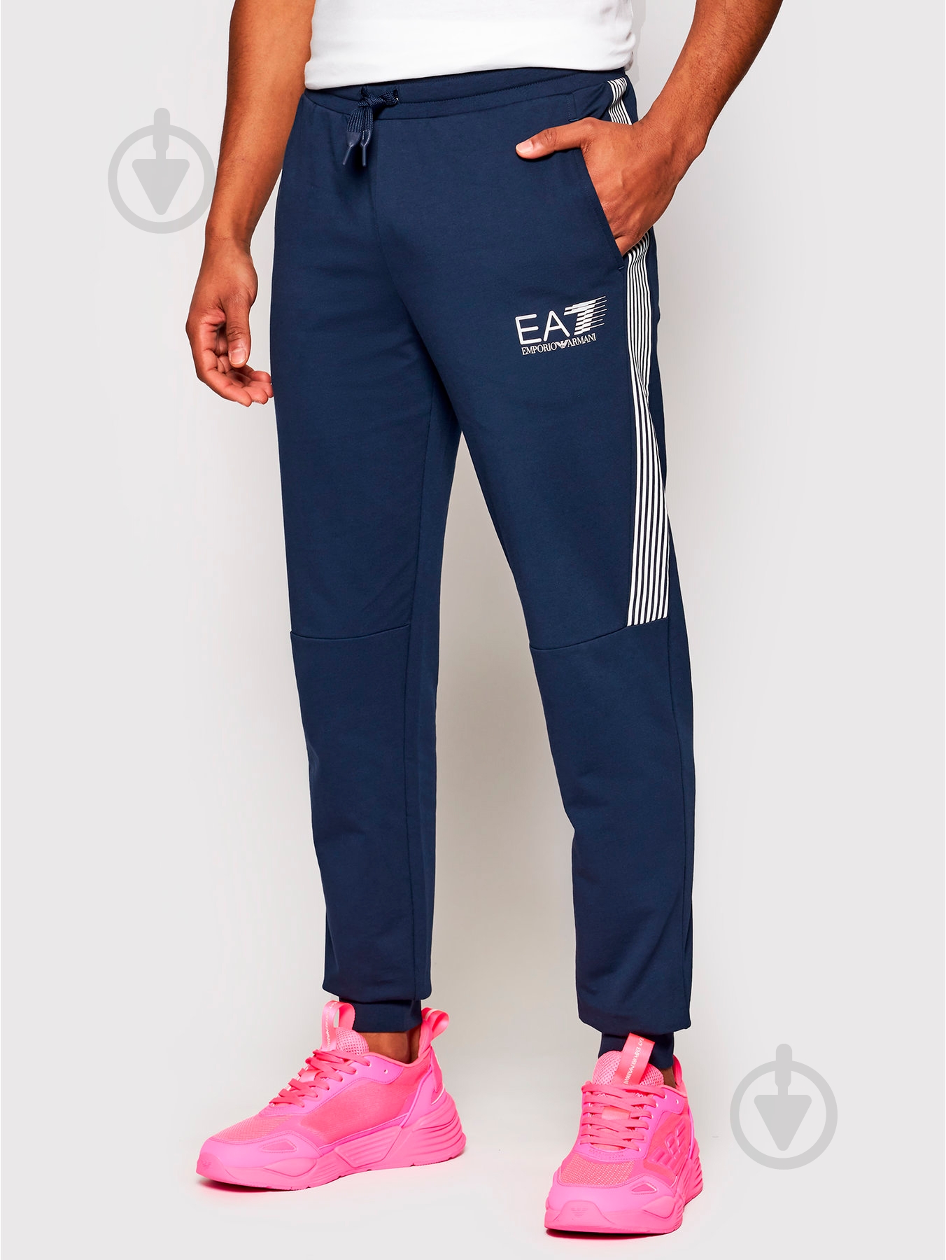 Брюки EA7 TROUSER 3KPP73-PJ05Z-1554 р. L синий - фото 2