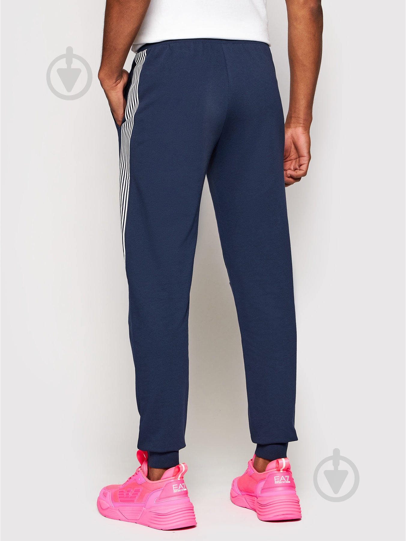 Брюки EA7 TROUSER 3KPP73-PJ05Z-1554 р. L синий - фото 3