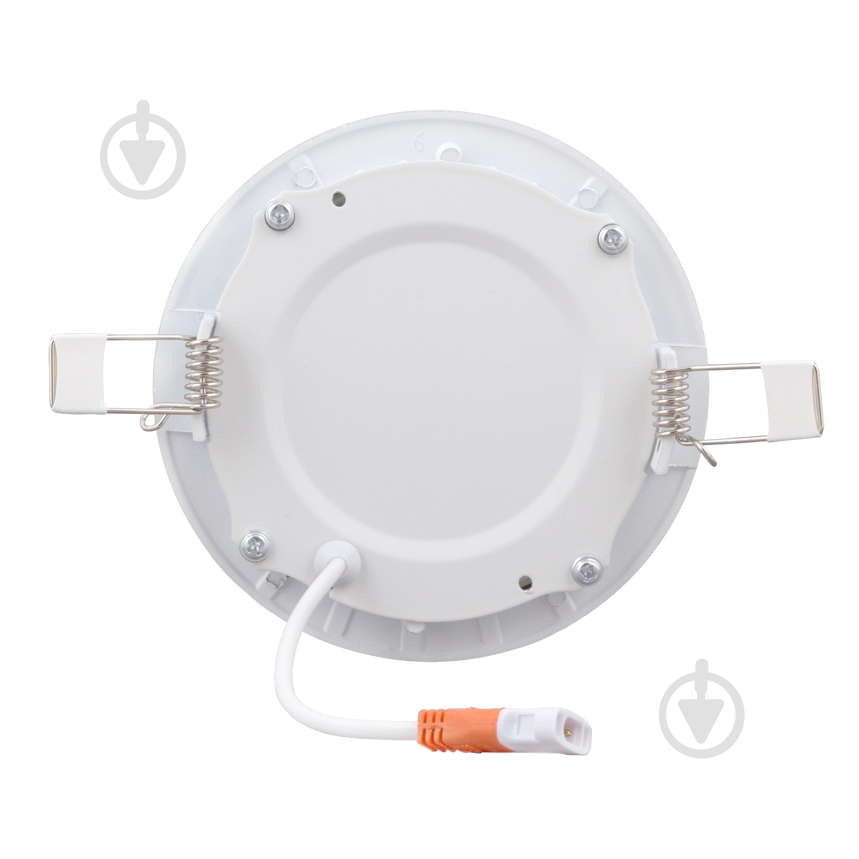 Світильник світлодіодний вбудовуваний Евросвет круг LED-R-120-6 6 Вт 6400 К білий 39171 - фото 3
