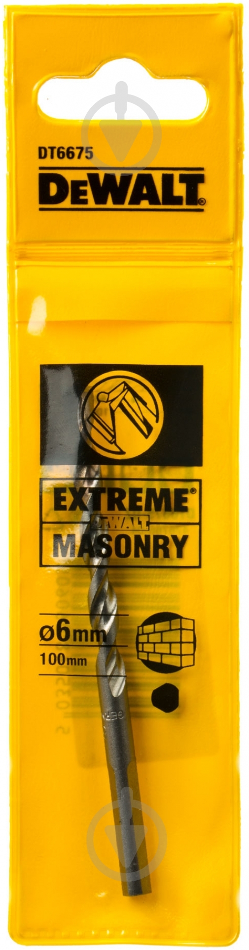 Сверло по бетону DeWalt EXTREME 6 мм DT6675 - фото 2