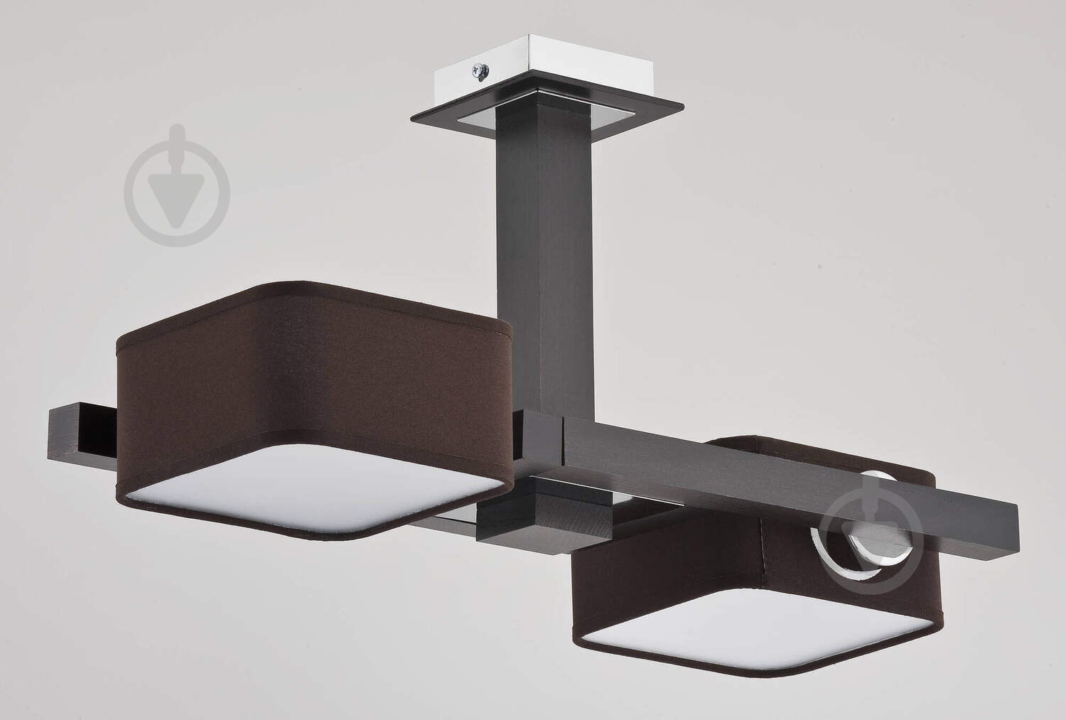 Люстра потолочная ALFA JUNIOR 2xE14 венге 14572 - фото 1 Люстра потолочная ALFA JUNIOR 2xE14 венге 14572 - фото 1