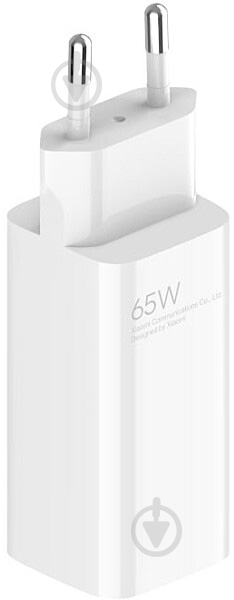 Зарядное устройство Xiaomi 65W GaN 1A1C (BHR5515GL) белый - фото 2
