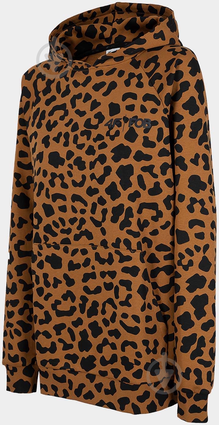 Джемпер 4F WOSWEATSHIRT BLD011 H4Z22-BLD011-81A р.L коричневий - фото 2 Джемпер 4F WOSWEATSHIRT BLD011 H4Z22-BLD011-81A р.L коричневий - фото 2