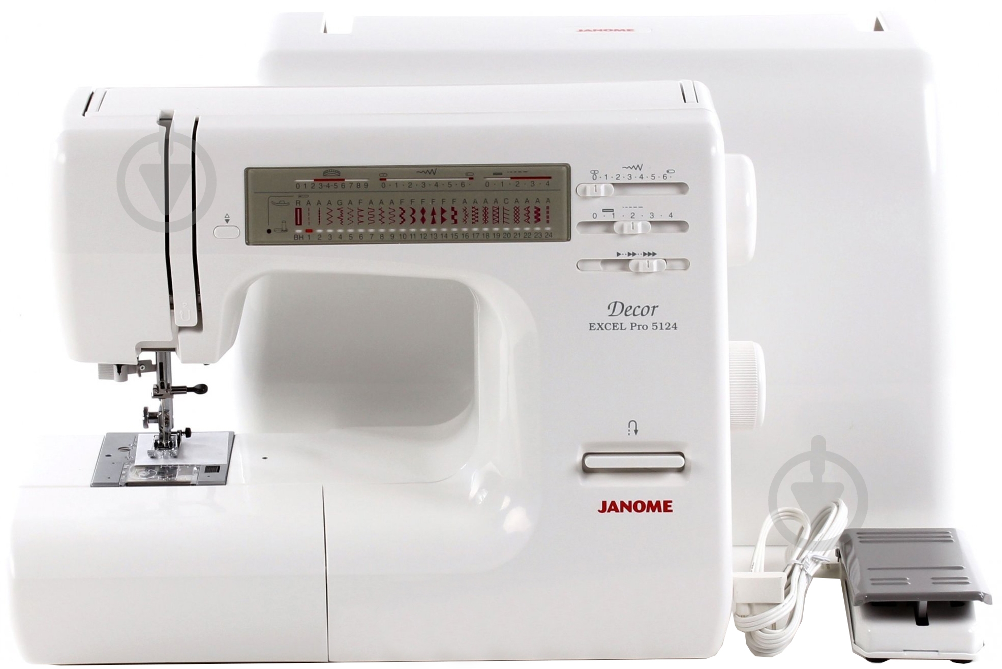 Швейная машина Janome Decor Excel Pro 5124 - фото 1 Швейная машина Janome Decor Excel Pro 5124 - фото 1