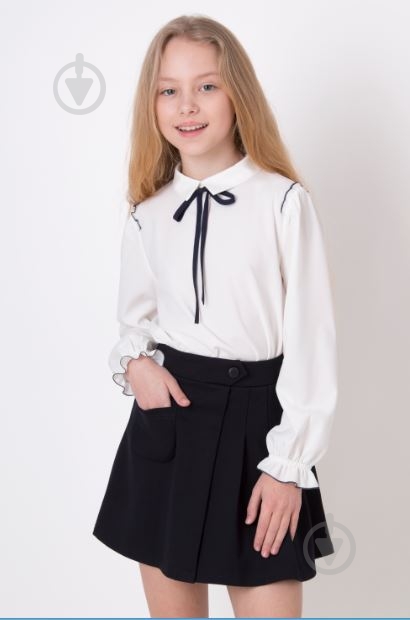 Блуза Mevis р.116 молочний 4397 - фото 1