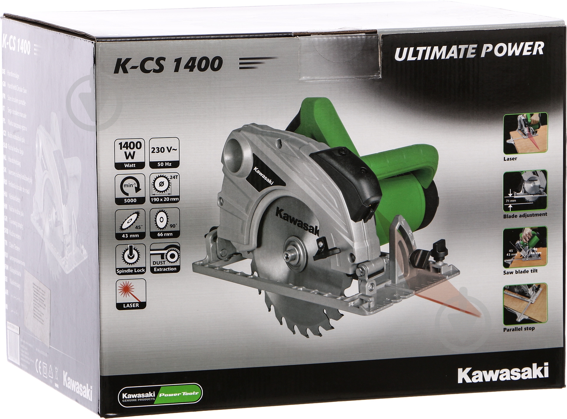 Пила дисковая Kawasaki K-CS 1400 K-CS 1400 - фото 8