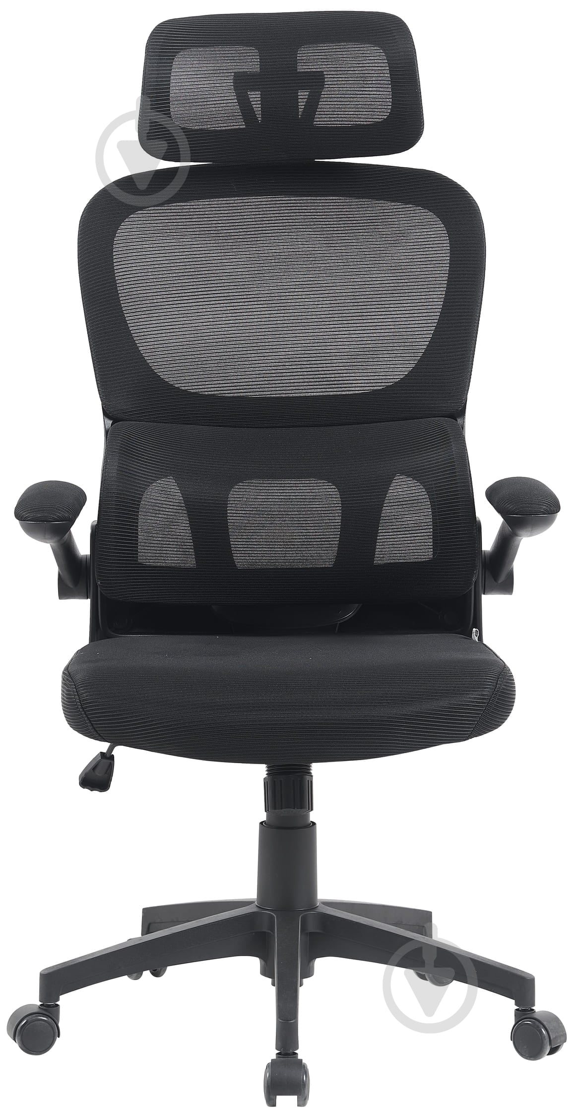 ᐉ Кресло офисное Ergomix TORSO Black (LY-8018H-BK) черный