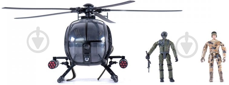 Игровой набор M&C Toy Боевой вертолет 77031 6456643 - фото 3