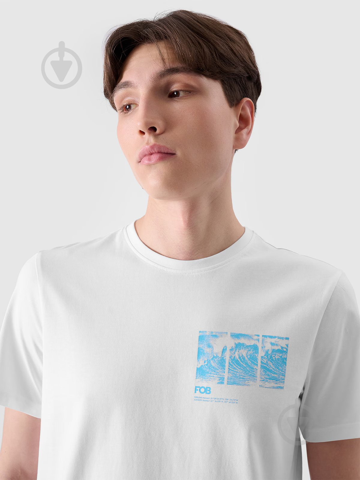 Футболка 4F TSHIRT M2106 4FRSS24TTSHM2106-10S р.3XL белый - фото 3