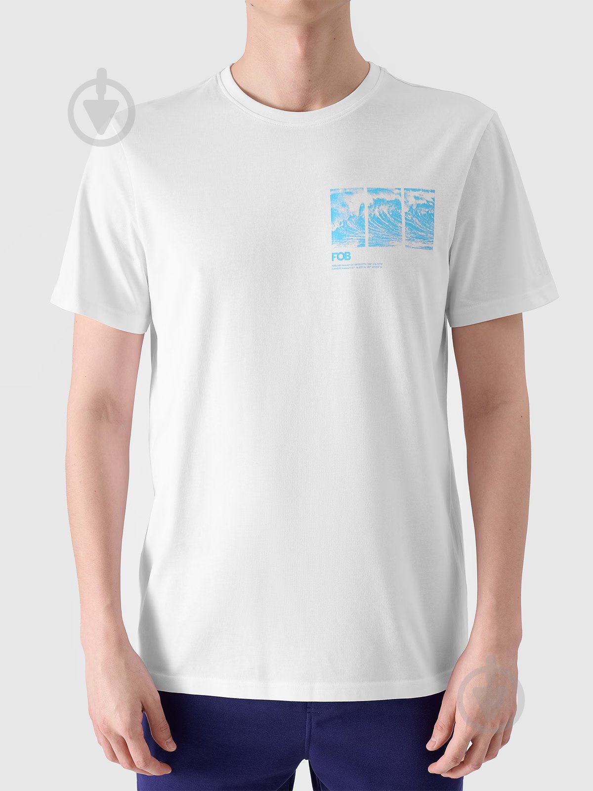 Футболка 4F TSHIRT M2106 4FRSS24TTSHM2106-10S р.3XL белый - фото 5