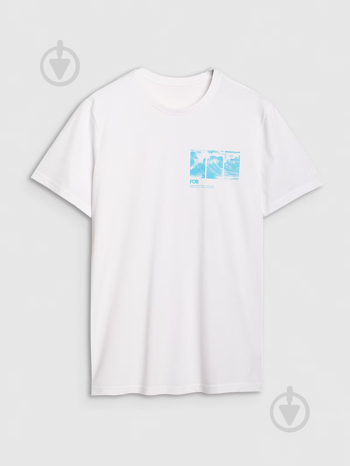 Футболка 4F TSHIRT M2106 4FRSS24TTSHM2106-10S р.3XL белый - фото 6