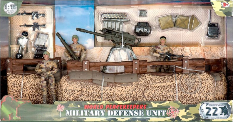 Игровой набор M&C Toy Вооруженные силы 77081 6456665 - фото 1 Игровой набор M&C Toy Вооруженные силы 77081 6456665 - фото 1