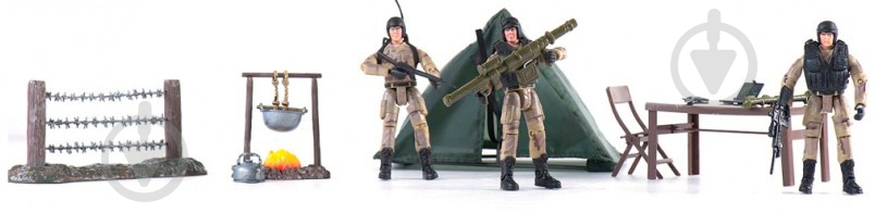Игровой набор M&C Toy Военный лагерь 77083 6456667 - фото 3 Игровой набор M&C Toy Военный лагерь 77083 6456667 - фото 3