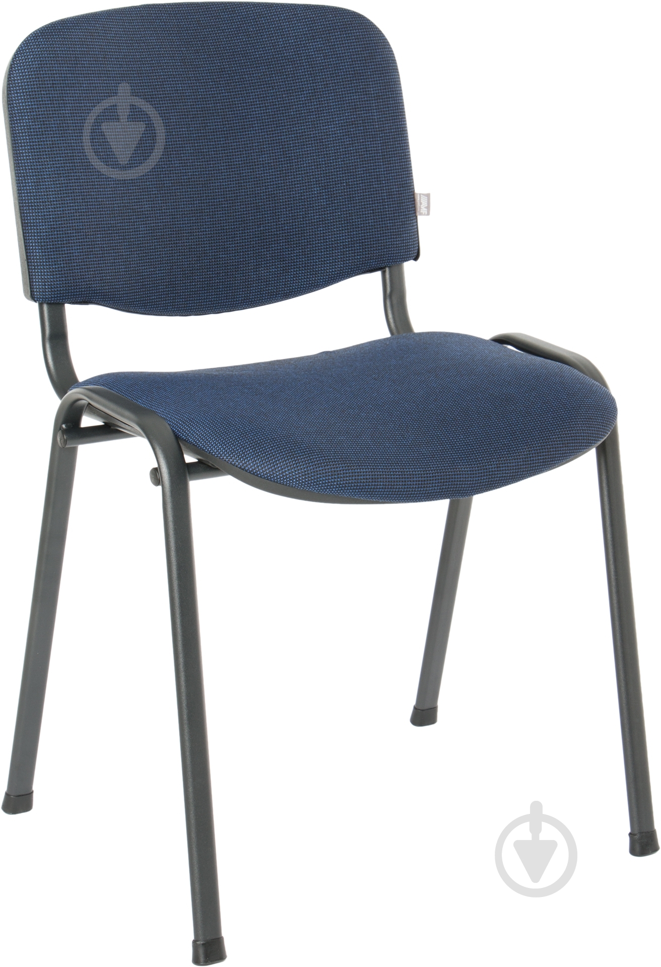 Стул AMF Art Metal Furniture Iso А-23 черно-синий - фото 1