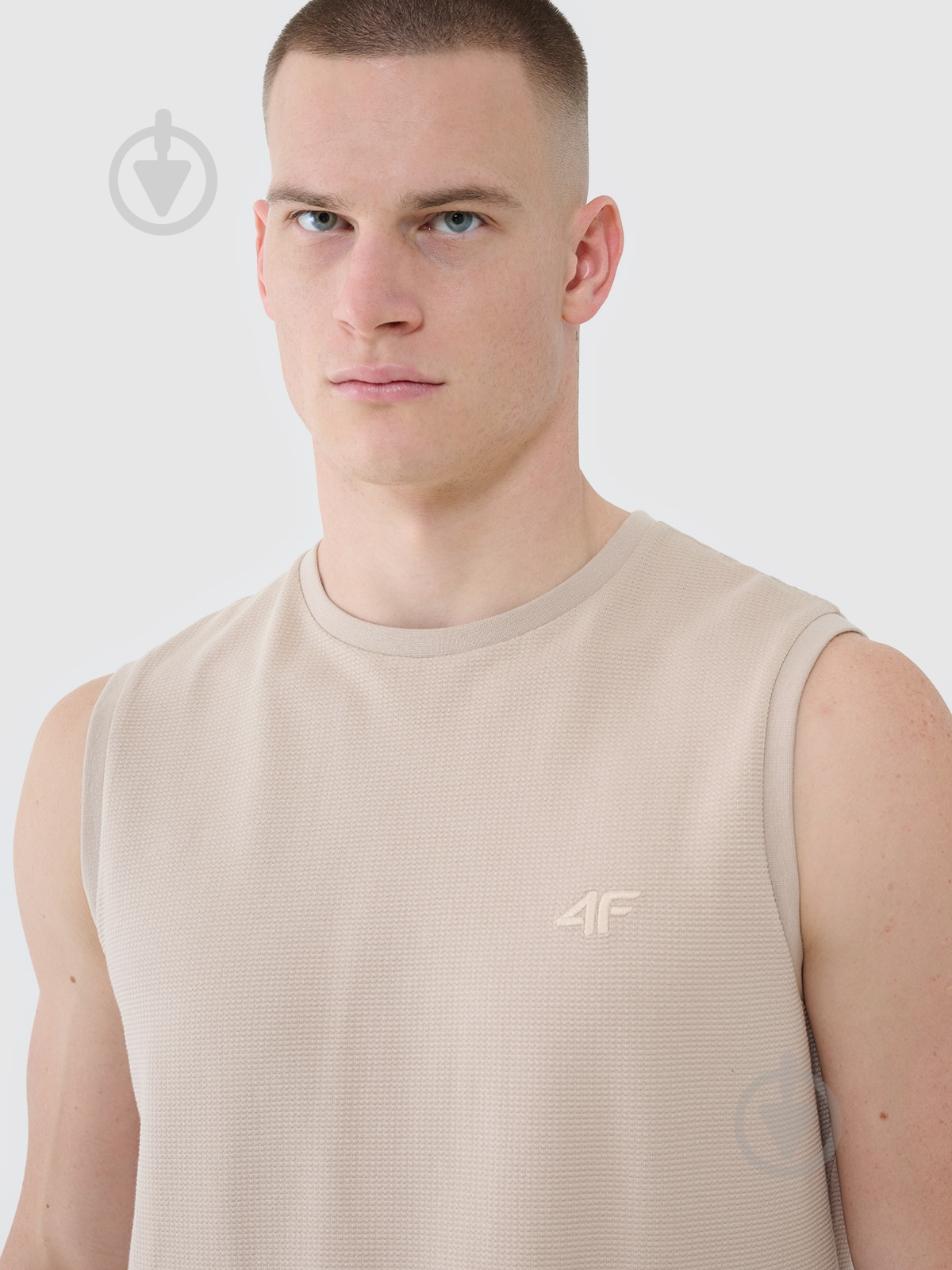 Майка 4F SLEEVELESS M233 4FRSS25TSLEM233-83S р.L бежевый - фото 4 Майка 4F SLEEVELESS M233 4FRSS25TSLEM233-83S р.L бежевый - фото 4