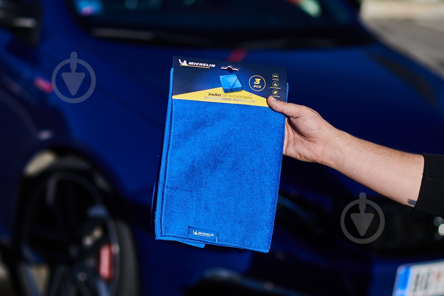 Набор микрофибр Microfiber Towel Kit Michelin 3 шт. - фото 4 Набор микрофибр Microfiber Towel Kit Michelin 3 шт. - фото 4