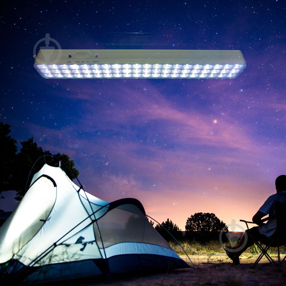 Світильник акумуляторний Евросвет SFT-LED-60-01 60 LED білий 56725 - фото 4 Світильник акумуляторний Евросвет SFT-LED-60-01 60 LED білий 56725 - фото 4