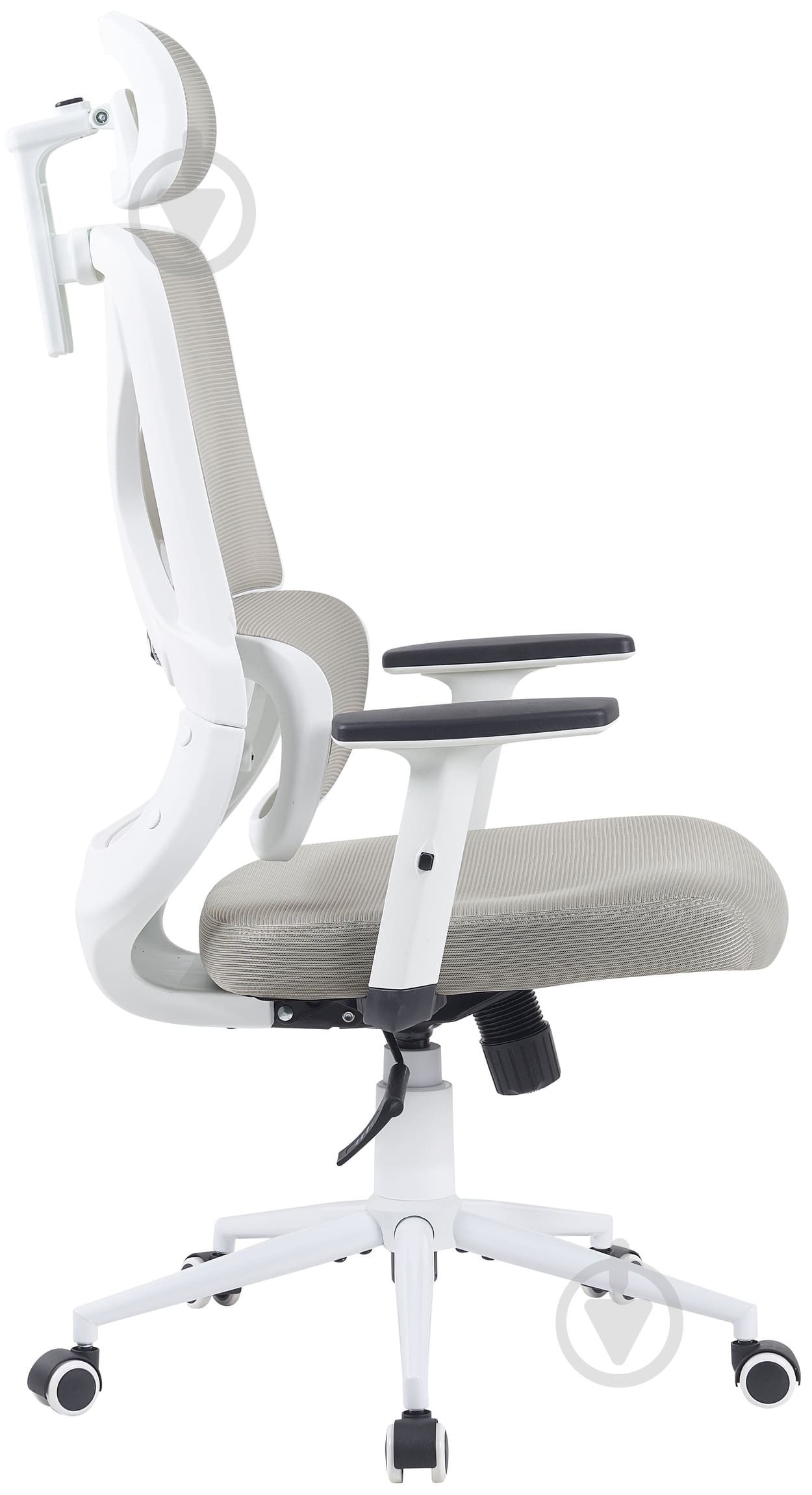 Кресло офисное Ergomix LEVEL (LY-8029H-1-WT) светло-серый - фото 3