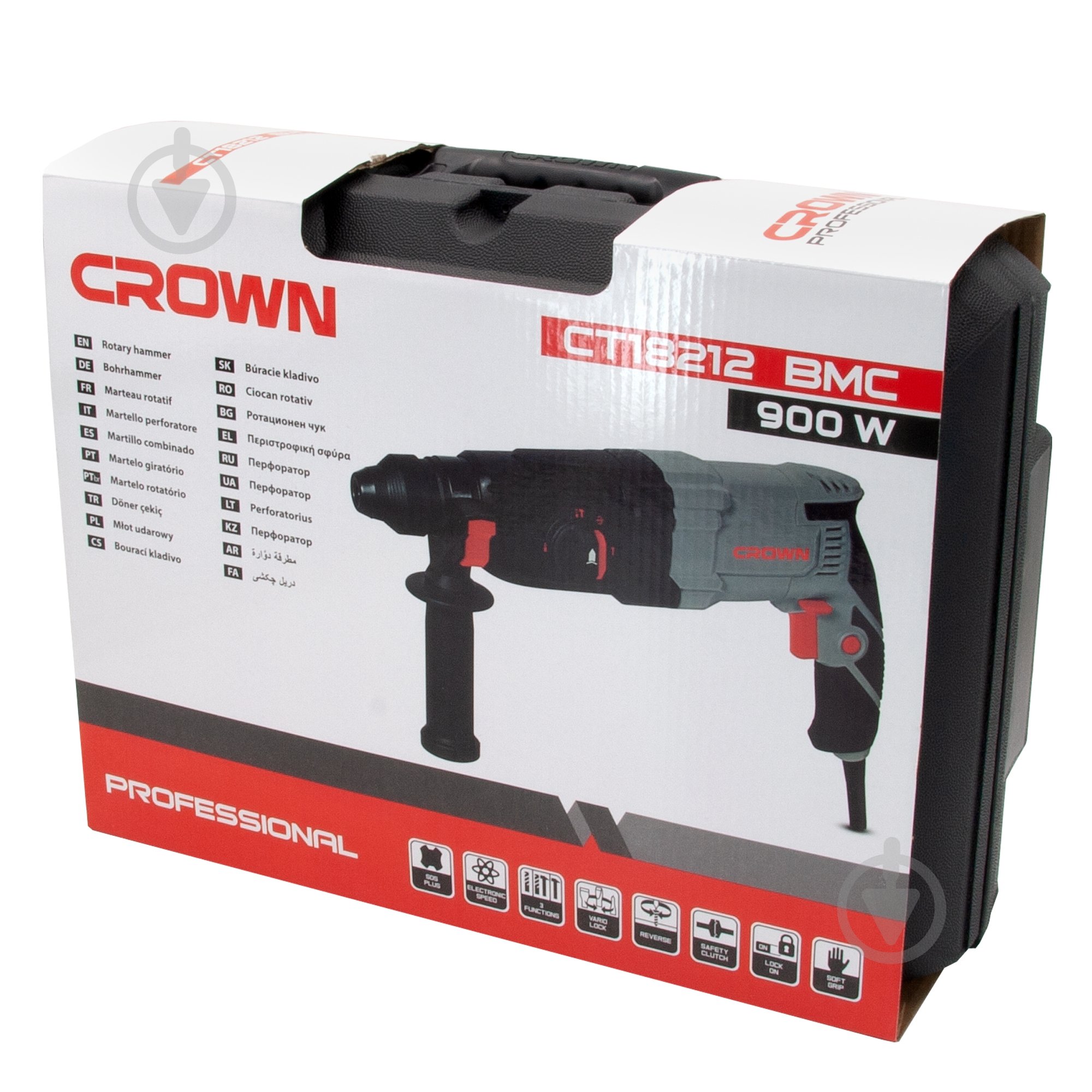 Перфоратор Crown CT18212 BMC - фото 6