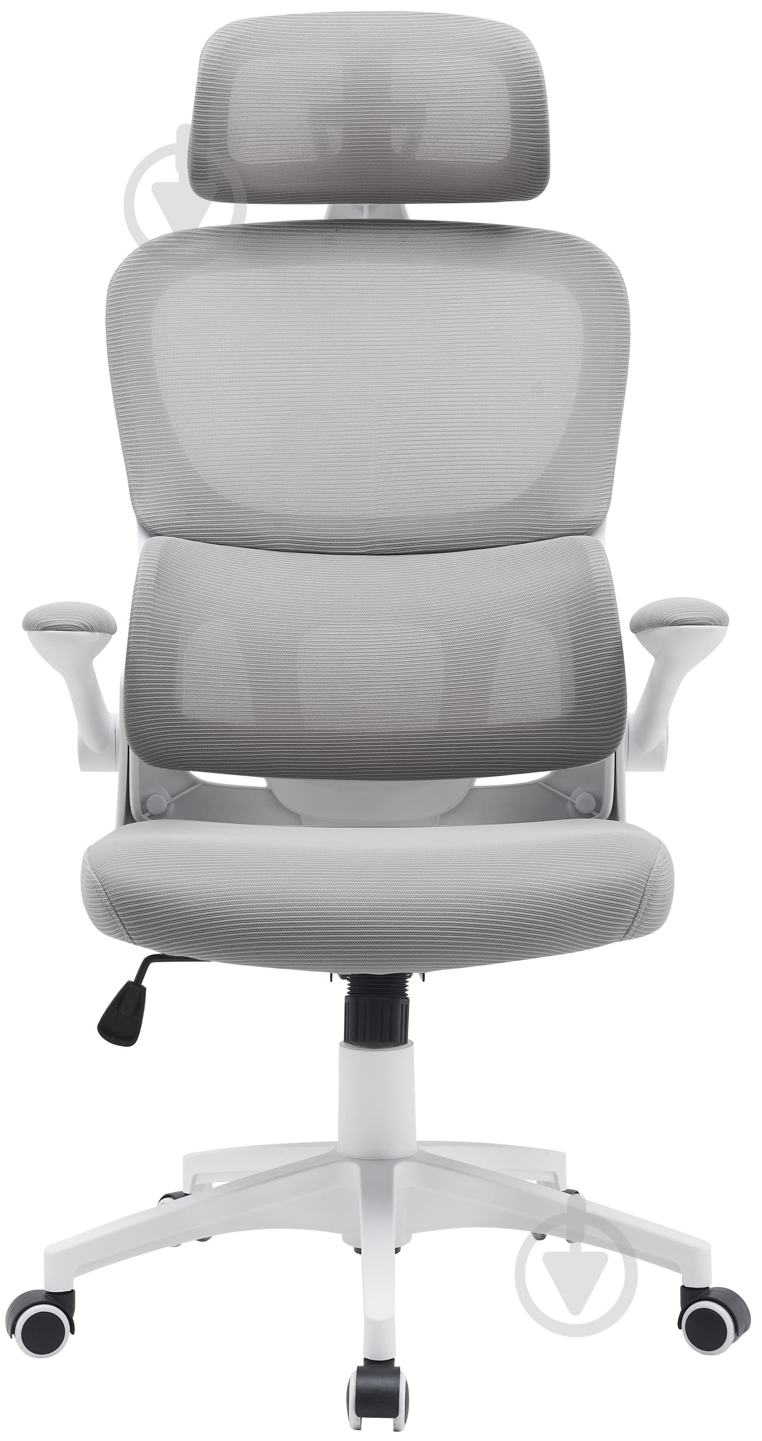 Крісло офісне Ergomix TORSO Light Grey (LY-8018H-WT) світло-сірий - фото 2 Крісло офісне Ergomix TORSO Light Grey (LY-8018H-WT) світло-сірий - фото 2