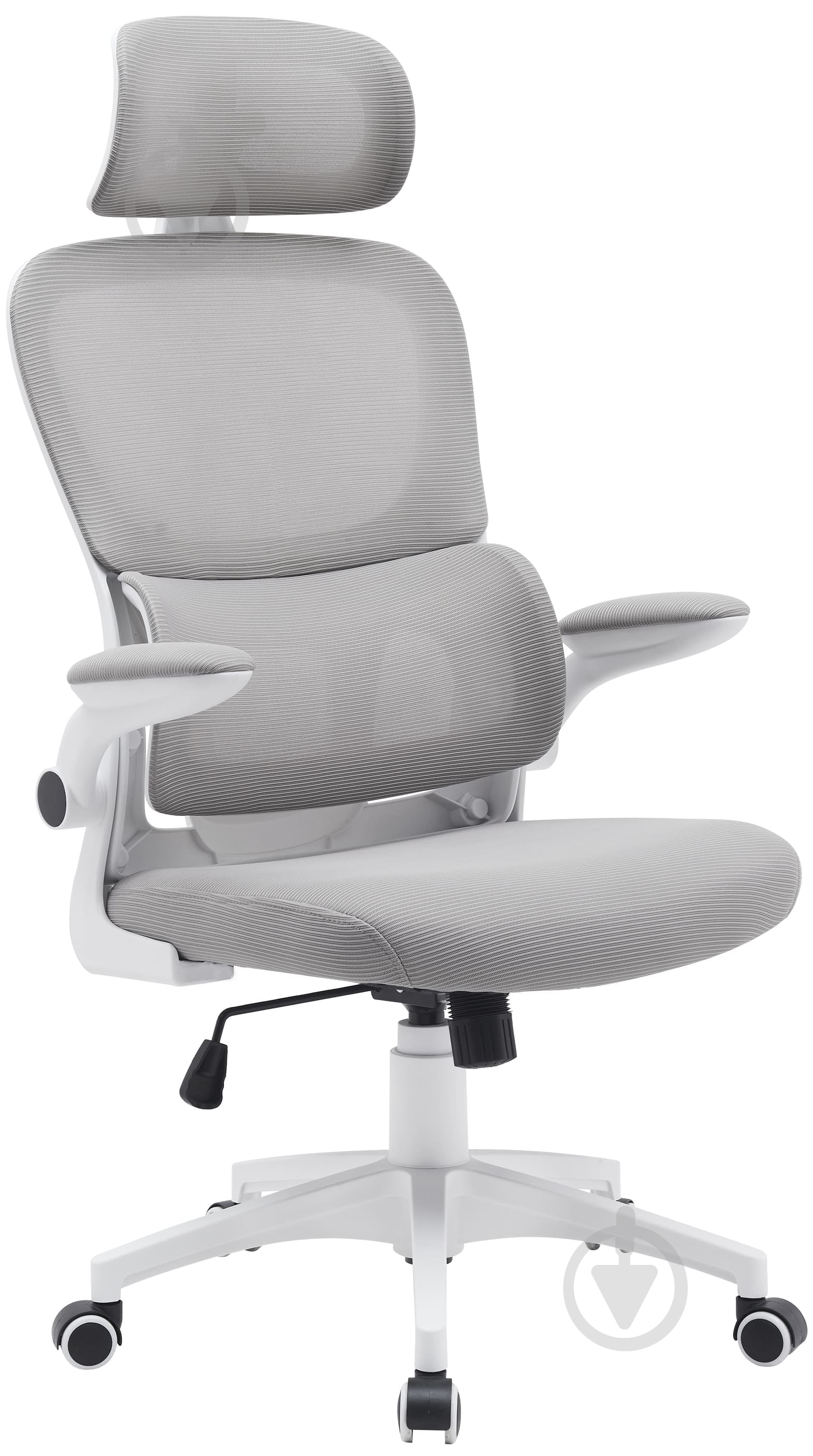 Крісло офісне Ergomix TORSO Light Grey (LY-8018H-WT) світло-сірий - фото 1 Крісло офісне Ergomix TORSO Light Grey (LY-8018H-WT) світло-сірий - фото 1