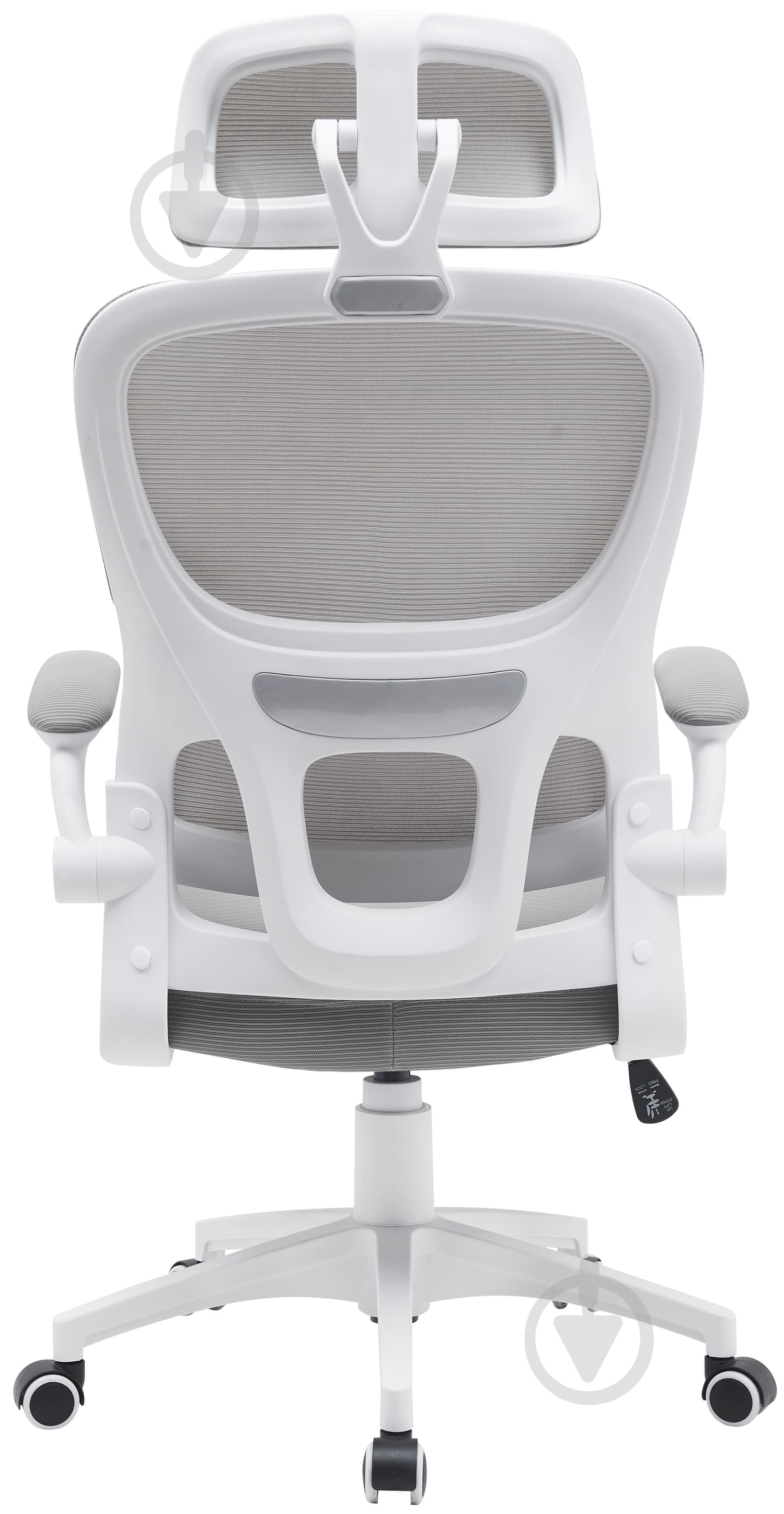 Крісло офісне Ergomix TORSO Light Grey (LY-8018H-WT) світло-сірий - фото 5 Крісло офісне Ergomix TORSO Light Grey (LY-8018H-WT) світло-сірий - фото 5