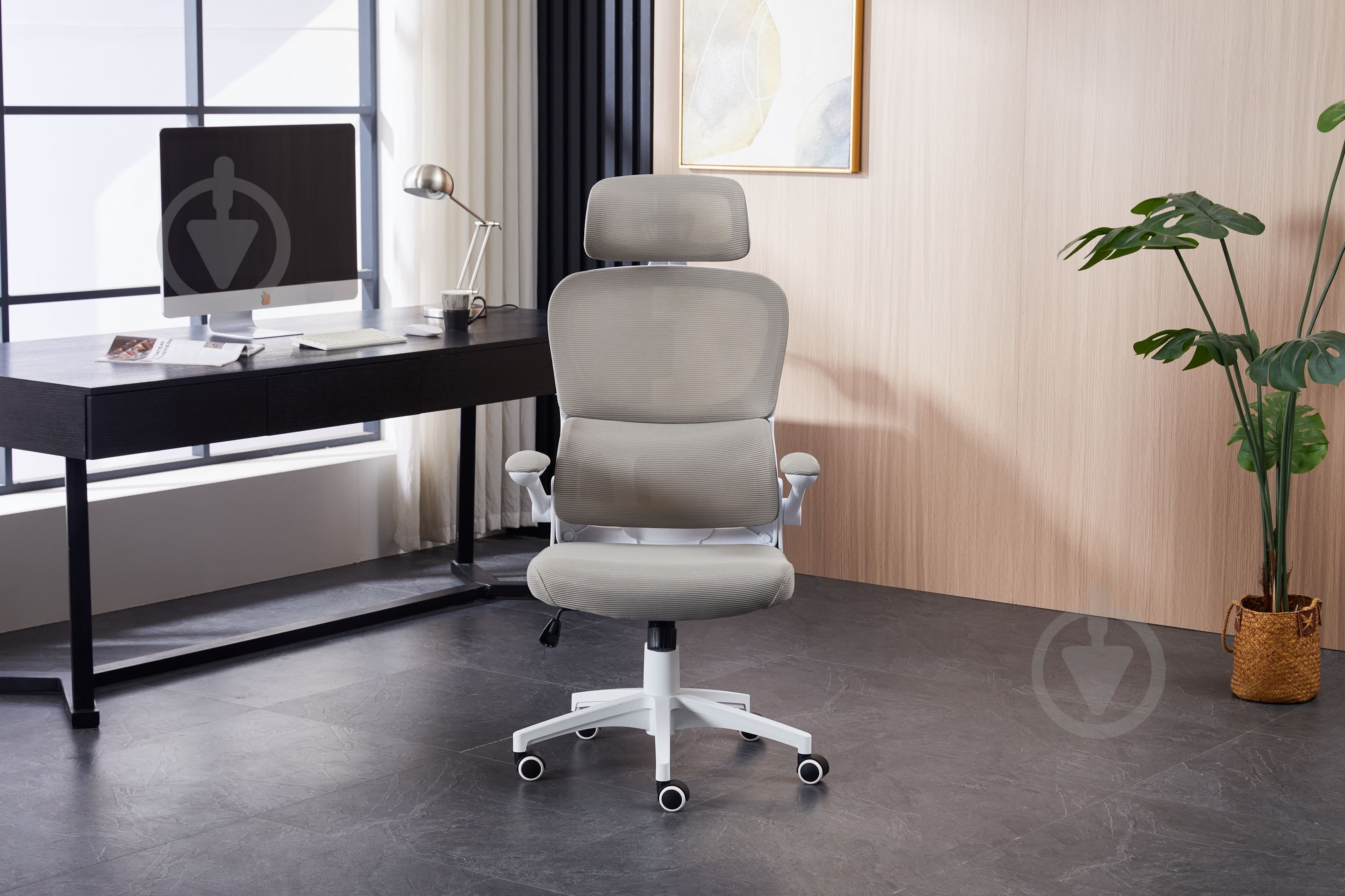 Крісло офісне Ergomix TORSO Light Grey (LY-8018H-WT) світло-сірий - фото 11 Крісло офісне Ergomix TORSO Light Grey (LY-8018H-WT) світло-сірий - фото 11